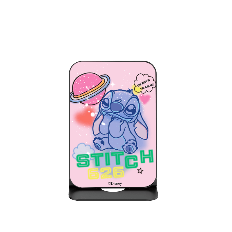 CaseBang Pouty Stitch / Base Wallet Stand + Back Cover Disney Stitch Series MagSafe Wallet Stand