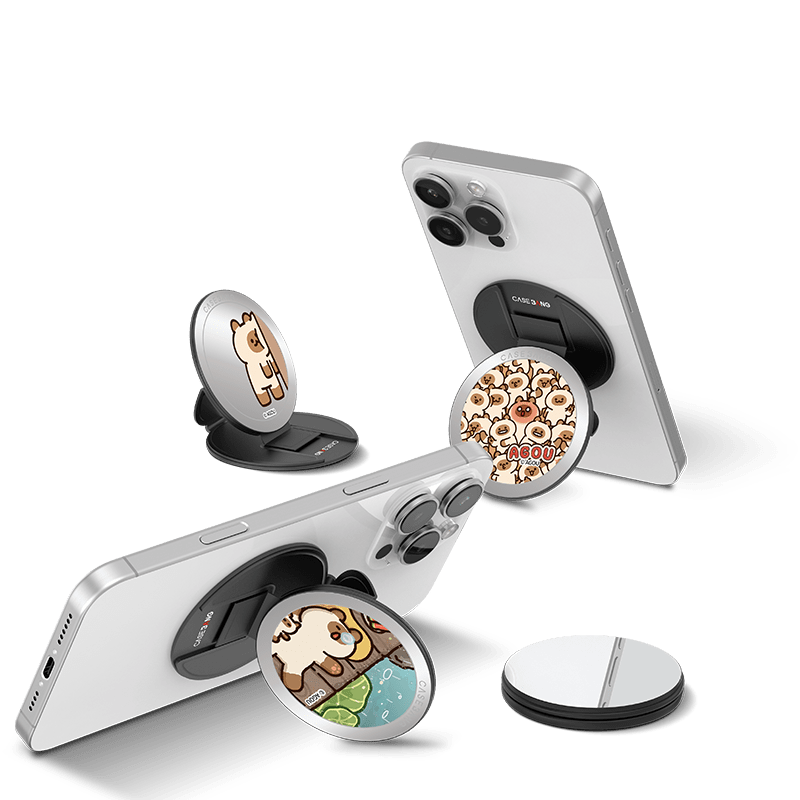 CaseBang Doggy Cat Series MagSafe Grip Stand