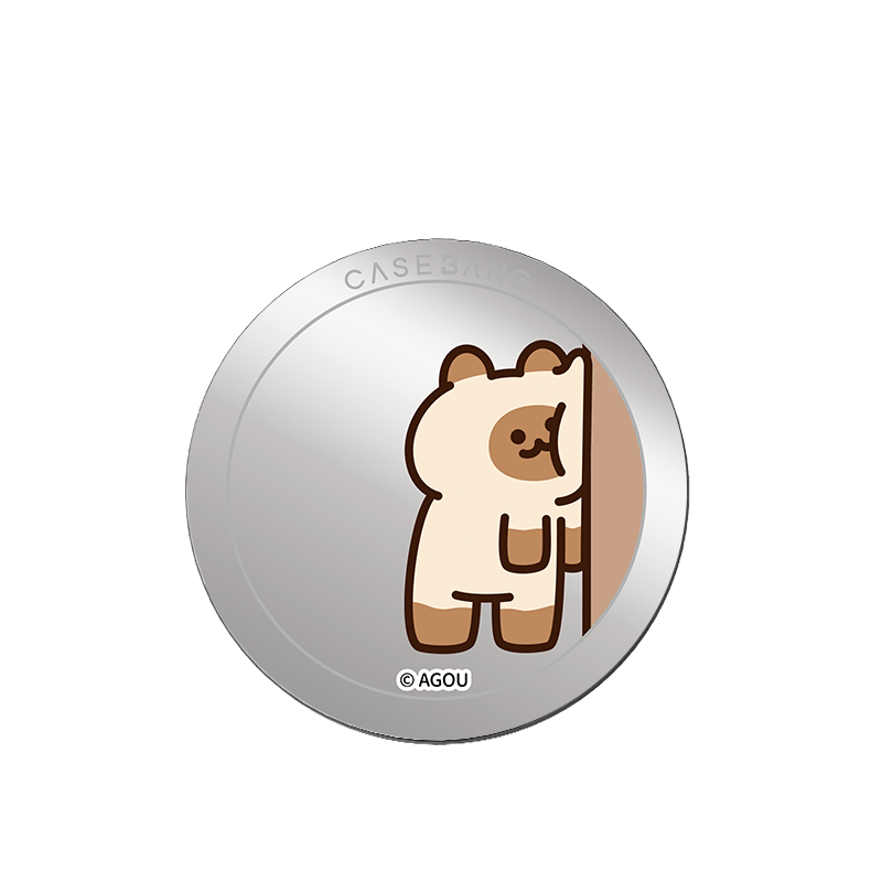 CaseBang Clingy Doggy Cat / Back Cover Doggy Cat Series MagSafe Grip Stand