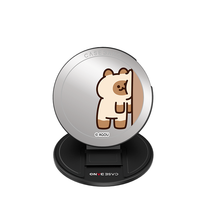 CaseBang Clingy Doggy Cat / Base Stand + Back Cover Doggy Cat Series MagSafe Grip Stand