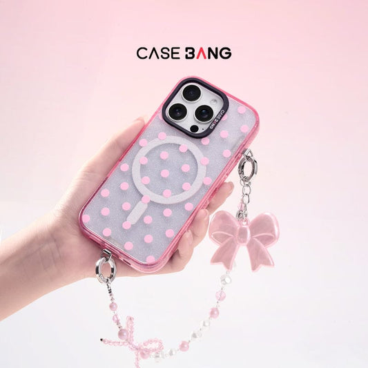 CaseBang Hand-carried Charm Pink Bow Hand-carried Charm Pink Bow Hand-carried Charm