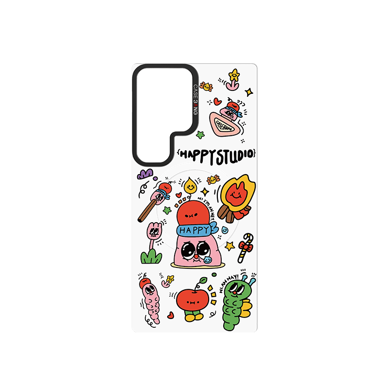 CaseBang Samsung S24 / Back Cover Happy Studio Imagisnap