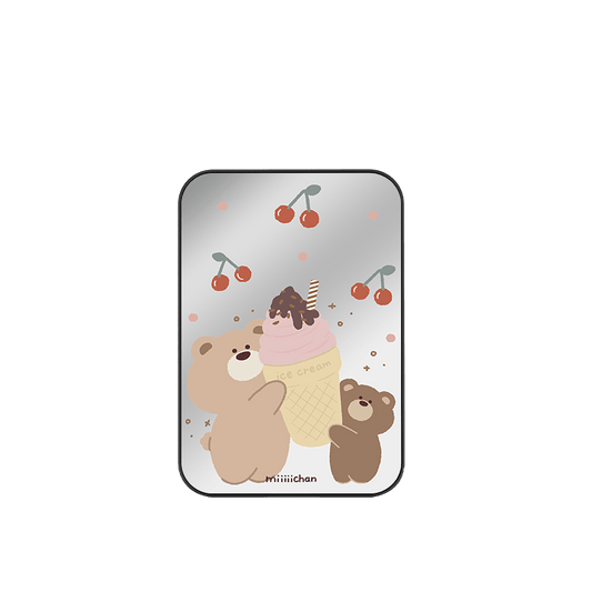 CaseBang Ice Cream Teddy Bear Magsafe Wallet Stand