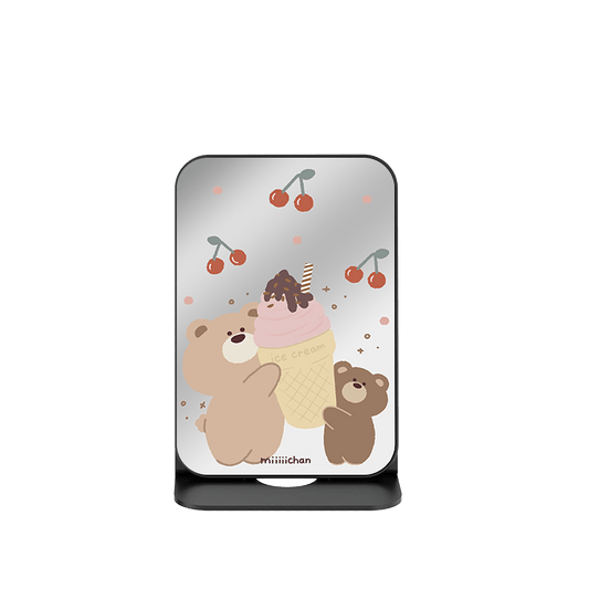 CaseBang Ice Cream Teddy Bear Magsafe Wallet Stand