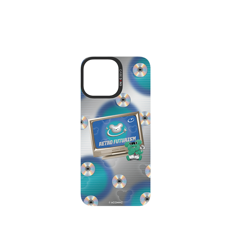 CaseBang Imagisnap Wasabi Bear - CD Channel Imagisnap iPhone 16 Pro Max / Back Cover CD Channel Imagisnap