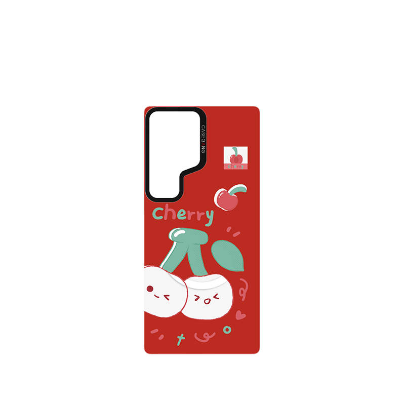 CaseBang Imagisnap Cherry On Imagisnap Samsung S25 Ultra / Back Cover Cherry On Imagisnap