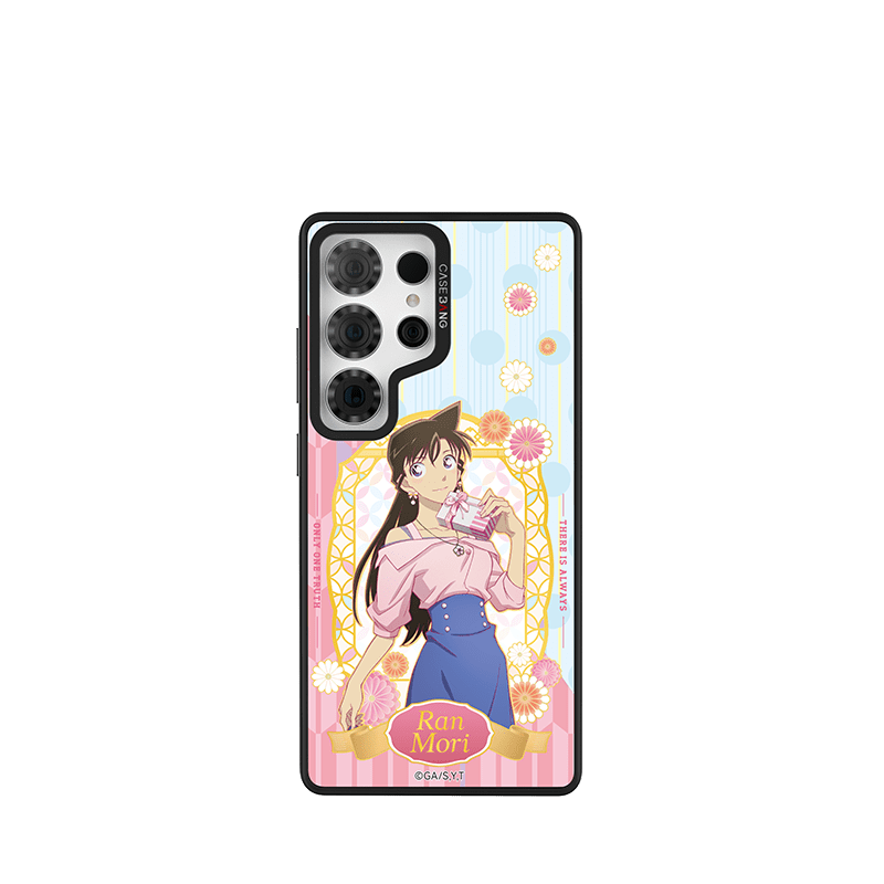 CaseBang Imagisnap Detective Conan : Destiny Promise magsafe interchangeable phone case For iPhone 13-16 series Samsung S25 Ultra / Back Cover+Base Case Destiny Ran Mouri Imagisnap