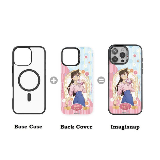 CaseBang Imagisnap Detective Conan : Destiny Promise magsafe interchangeable phone case For iPhone 13-16 series Destiny Ran Mouri Imagisnap