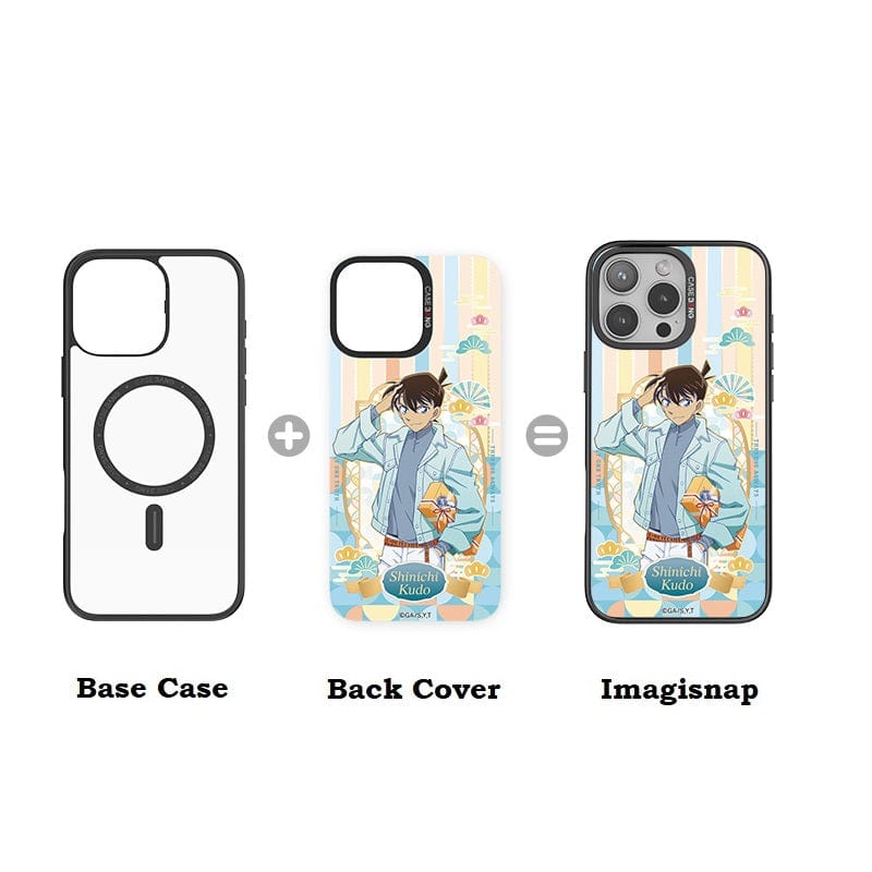 CaseBang Imagisnap Detective Conan : Destiny Promise magsafe interchangeable phone case For iPhone 13-16 series Destiny Shinichi Kudo Imagisnap