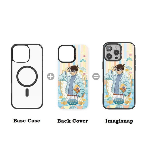 CaseBang Imagisnap Detective Conan : Destiny Promise magsafe interchangeable phone case For iPhone 13-16 series Destiny Shinichi Kudo Imagisnap