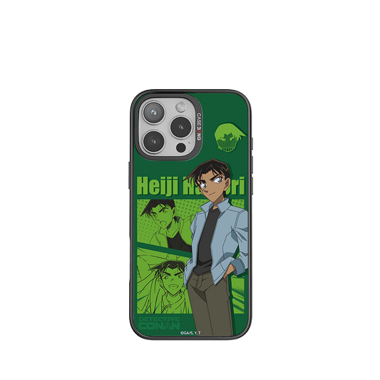 casebang green interchangeable phone case Conan Panels magsafe compatible
