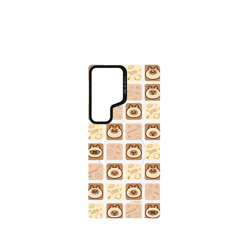 CaseBang Imagisnap Doggy Cat Linkup Imagisnap Samsung S25 Ultra / Back Cover Doggy Cat Linkup Imagisnap
