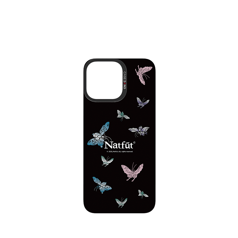 CaseBang Imagisnap Ethereal Garden magsafe interchangeable phone case For iPhone 13-16 series iPhone 16 Pro Max / Back Cover Dream Of Butterfly Imagisnap