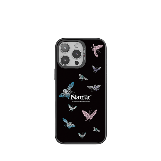 CaseBang Imagisnap Ethereal Garden magsafe interchangeable phone case For iPhone 13-16 series iPhone 16 Pro Max / Back Cover+Base Case Dream Of Butterfly Imagisnap