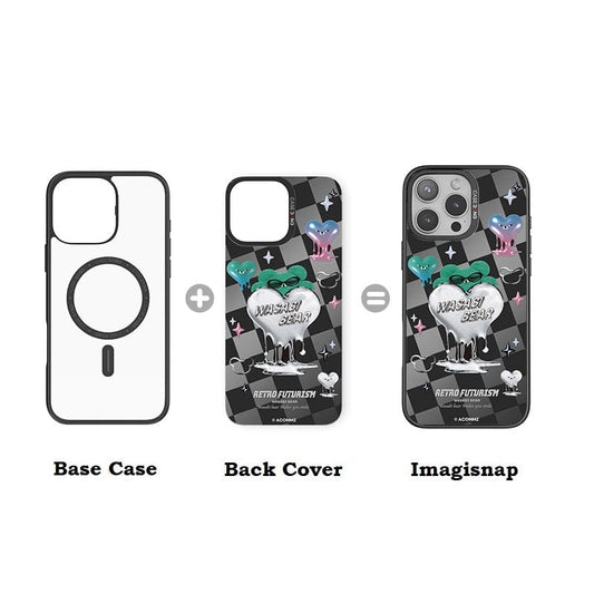 CaseBang Imagisnap Wasabi Bear - Flowing Plaid Imagisnap Flowing Plaid Imagisnap