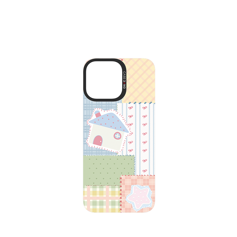 CaseBang Imagisnap Patchwork Dreams magsafe interchangeable phone case | For iPhone 13-16 series iPhone 16 Pro Max / Back Cover Fresh Cottage Imagisnap