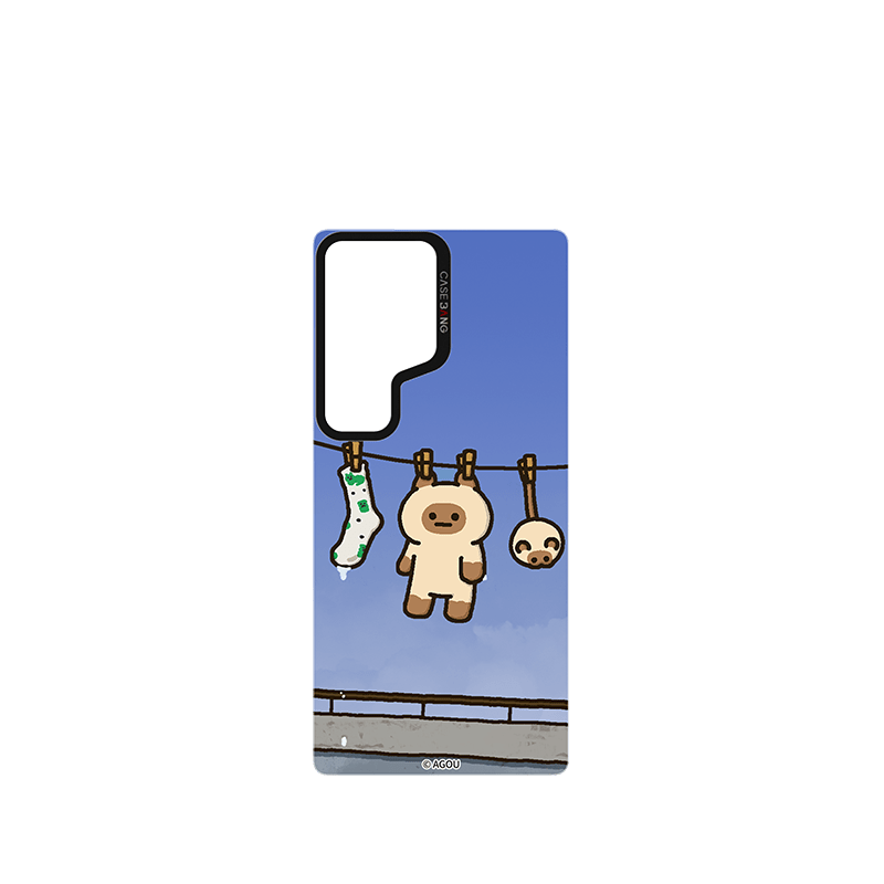 CaseBang Imagisnap Hang Doggy Cat Imagisnap Samsung S25 Ultra / Back Cover Hang Doggy Cat Imagisnap