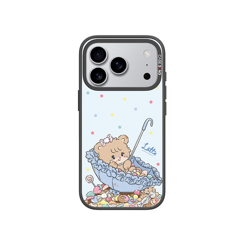 CaseBang Imagisnap Casebang Mikko Replaceable Magsafe Phone Case | For iPhone 15/16 series and samsung s24 iPhone 17 Pro / Back Cover Only Latte & Candy Imagisnap