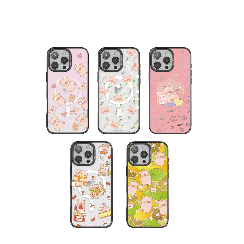 CaseBang Imagisnap Patchwork Dreams magsafe interchangeable phone case For iPhone 13-16 series LULU In Sleeping Imagisnap