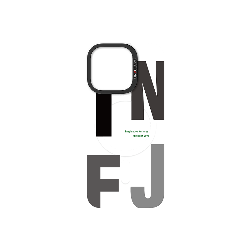 CaseBang Imagisnap MBTI magsafe interchangeable phone case For iPhone 13-16 series iPhone 16 Pro Max / Back Cover MBTI-Infj Personality imagisnap