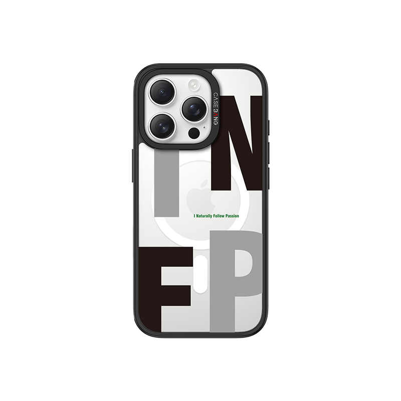 CaseBang Imagisnap MBTI magsafe interchangeable phone case For iPhone 13-16 series iPhone 16 Pro Max / Back Cover+Base Case MBTI-Infp Personality imagisnap