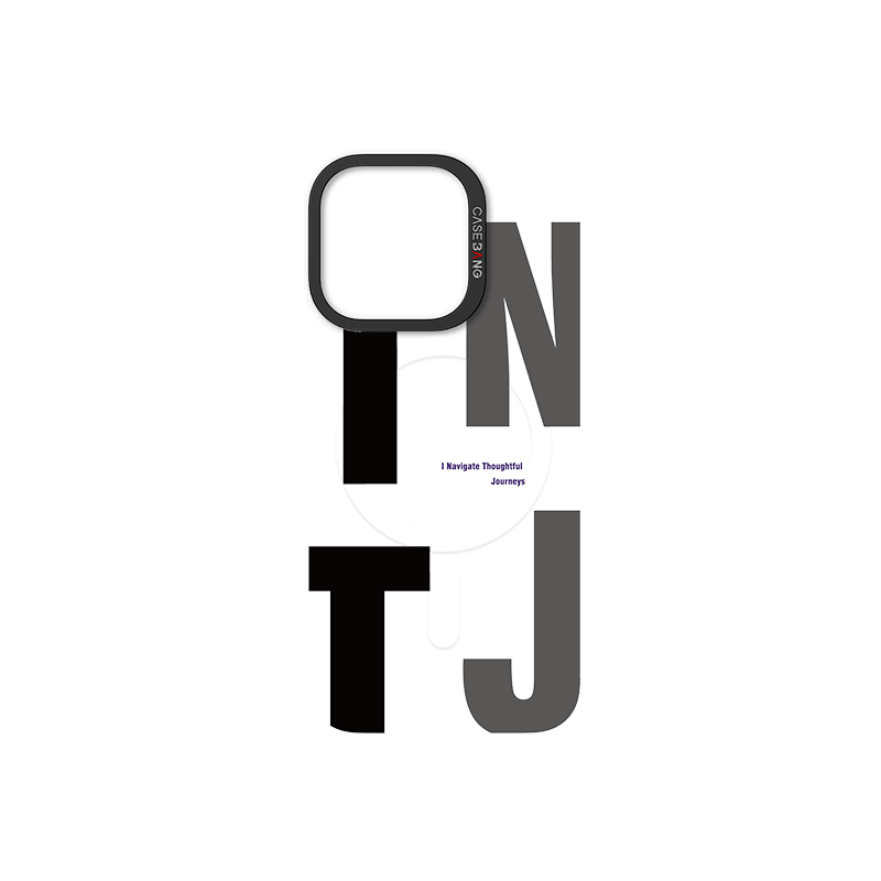 CaseBang Imagisnap MBTI magsafe interchangeable phone case For iPhone 13-16 series iPhone 16 Pro Max / Back Cover MBTI-Intj Personality imagisnap