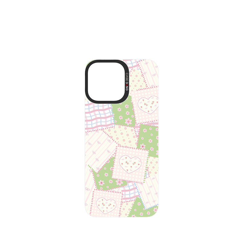 CaseBang Imagisnap Patchwork Dreams magsafe interchangeable phone case | For iPhone 13-16 series iPhone 16 Pro Max / Back Cover Patch Flowers Imagisnap