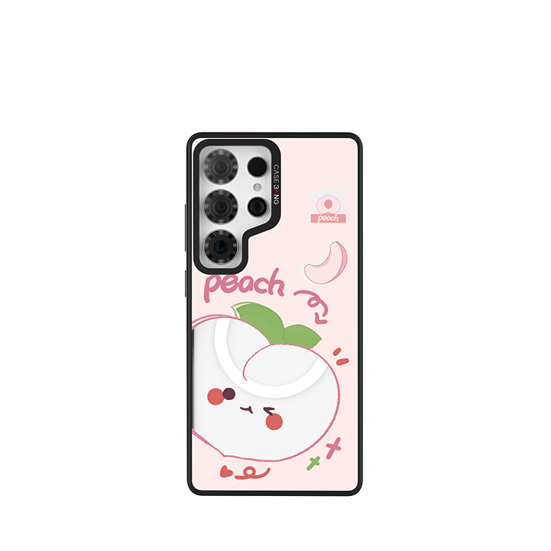 CaseBang Imagisnap Peach Out Imagisnap Samsung S25 Ultra / Back Cover+Base Case Peach Out Imagisnap