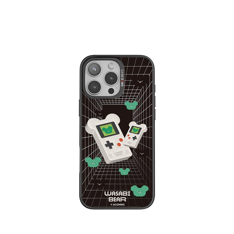 CaseBang Imagisnap Wasabi Bear - Pixel Player Imagisnap iPhone 16 Pro Max / Back Cover+Base Case Pixel Player Imagisnap