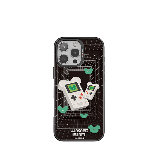 CaseBang Imagisnap Wasabi Bear - Pixel Player Imagisnap iPhone 16 Pro Max / Back Cover+Base Case Pixel Player Imagisnap