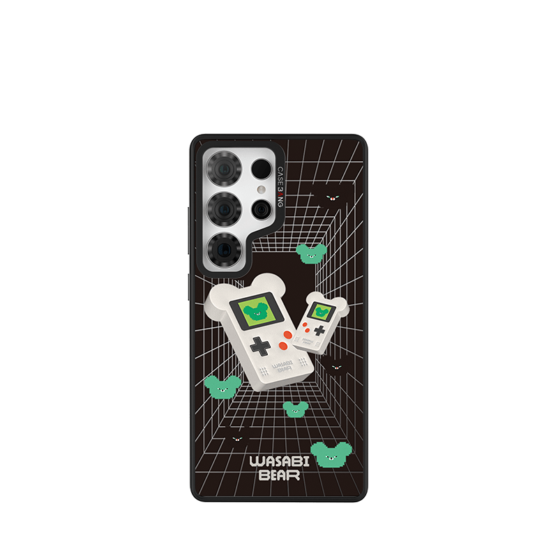CaseBang Imagisnap Wasabi Bear - Pixel Player Imagisnap Samsung S25 Ultra / Back Cover+Base Case Pixel Player Imagisnap