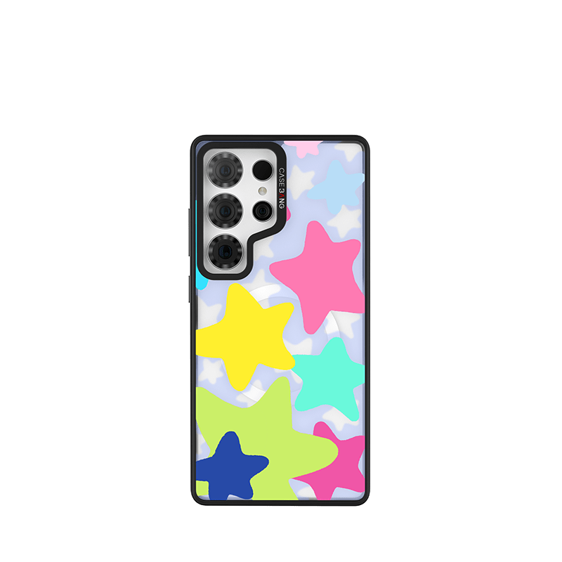 CaseBang Imagisnap Rainbow Star Imagisnap Samsung S25 Ultra / Back Cover+Base Case Rainbow Star Imagisnap
