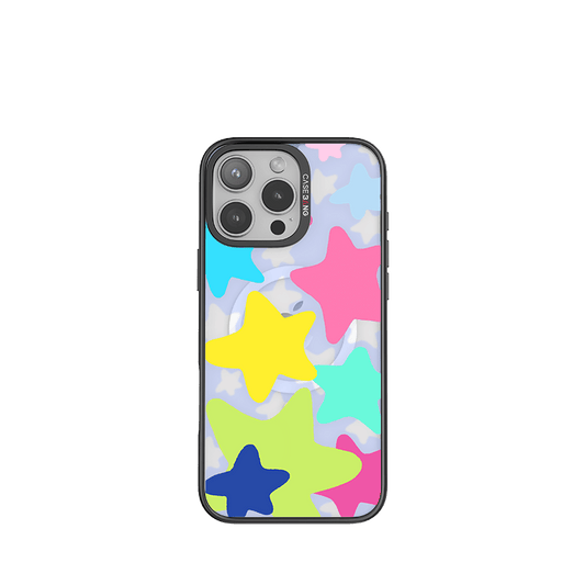 CaseBang Imagisnap Rainbow Star Imagisnap iPhone 16 Pro Max / Back Cover+Base Case Rainbow Star Imagisnap