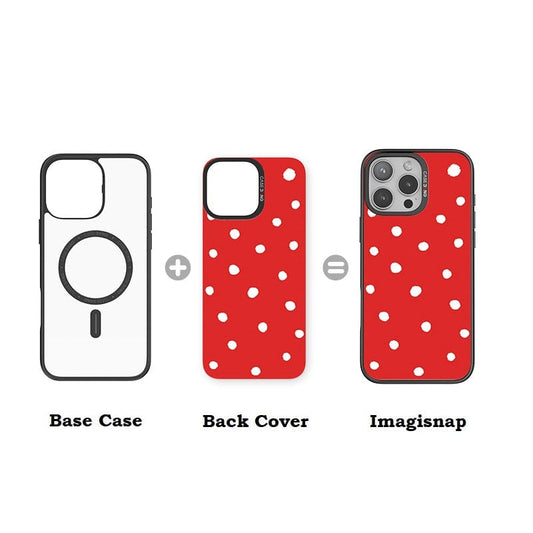 CaseBang Imagisnap Red Polka Dots Imagisnap Red Polka Dots Imagisnap