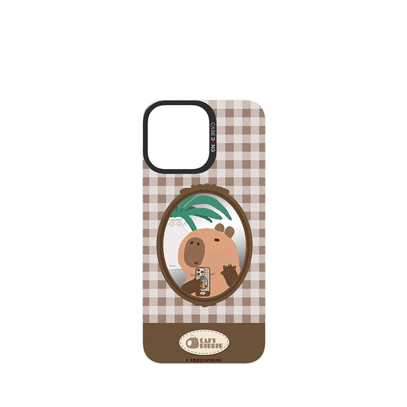 CaseBang Imagisnap Selfie Capybara Imagisnap iPhone 16 Pro Max / Back Cover Selfie Capybara Imagisnap