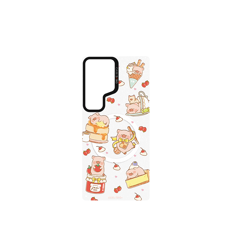 CaseBang Imagisnap Patchwork Dreams magsafe interchangeable phone case For iPhone 13-16 series Samsung S25 Ultra / Back Cover Sweet LULU Imagisnap