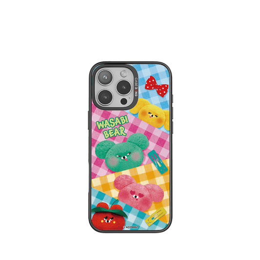 CaseBang Imagisnap Wasabi Bear - Wasabi Bear Debut Imagisnap iPhone 16 Pro Max / Back Cover+Base Case Wasabi Bear Debut Imagisnap