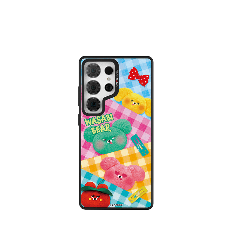 CaseBang Imagisnap Wasabi Bear - Wasabi Bear Debut Imagisnap Samsung S25 Ultra / Back Cover+Base Case Wasabi Bear Debut Imagisnap