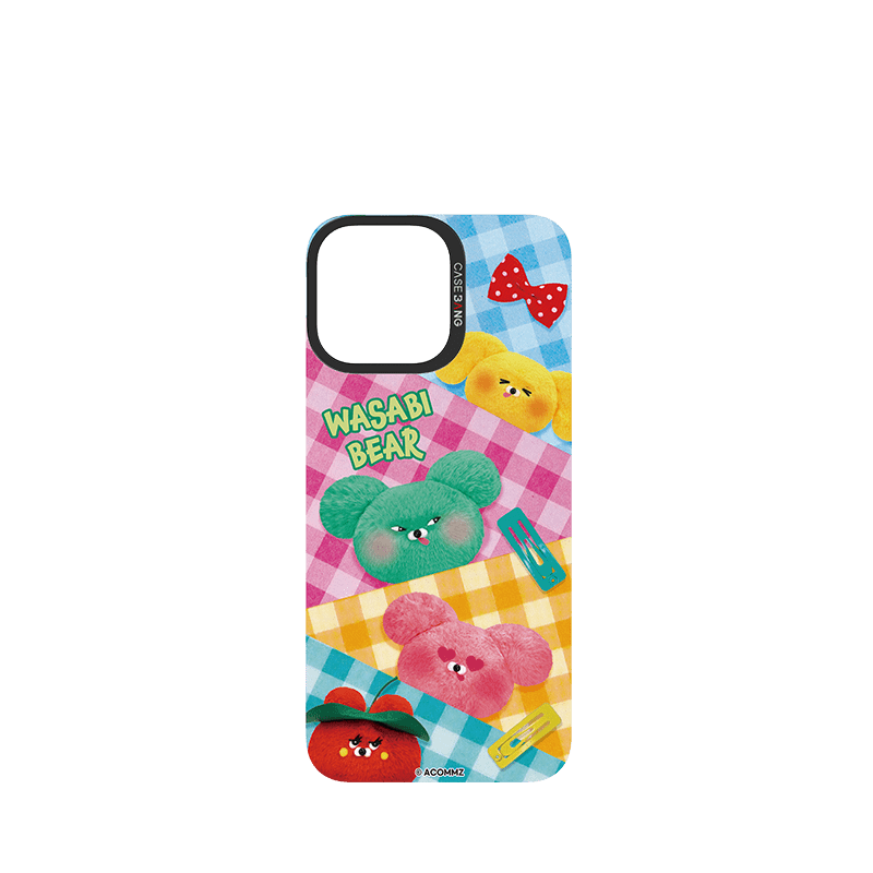 CaseBang Imagisnap Wasabi Bear - Wasabi Bear Debut Imagisnap iPhone 16 Pro Max / Back Cover Wasabi Bear Debut Imagisnap