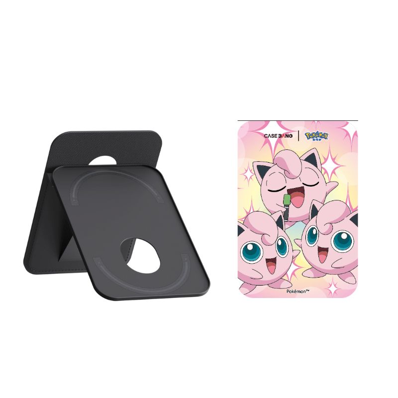 CaseBang Base Wallet Stand + Back Cover Jigglypuff Magsafe Wallet Stand
