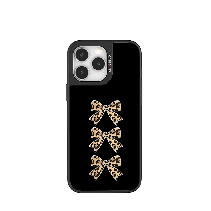 CaseBang iPhone 16 Leopard Print Bow Unijoy