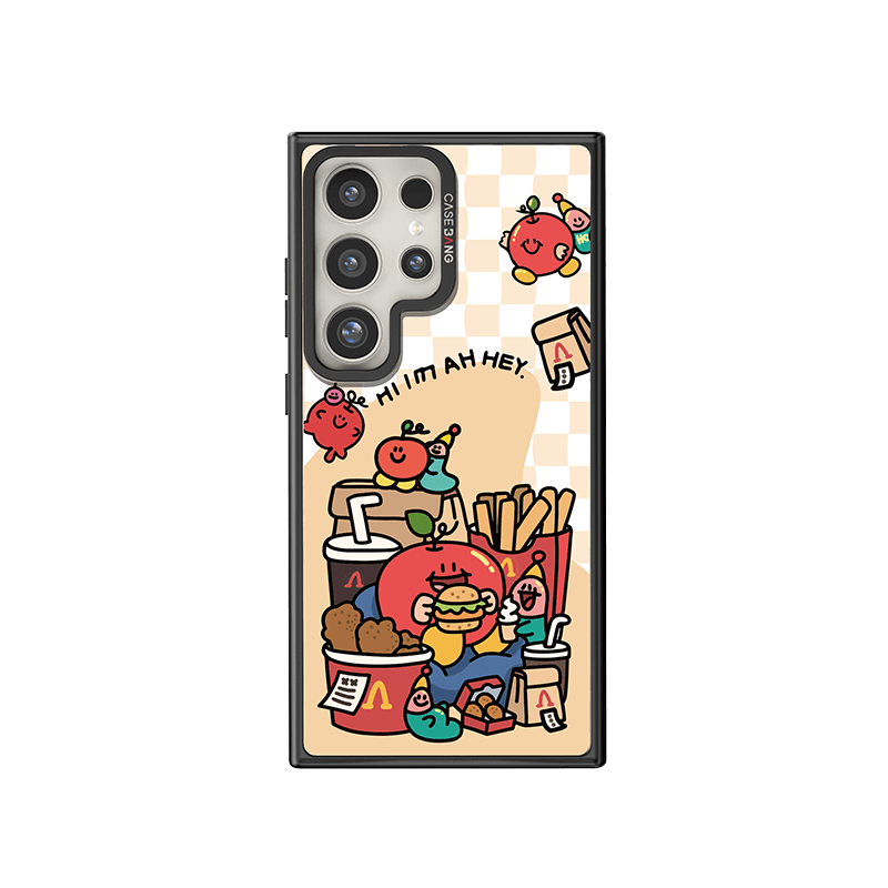 CaseBang Samsung S24 / Back Cover+Base Case Let's Eat Imagisnap