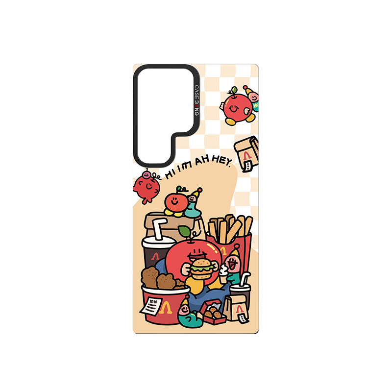 CaseBang Samsung S24 / Back Cover Let's Eat Imagisnap