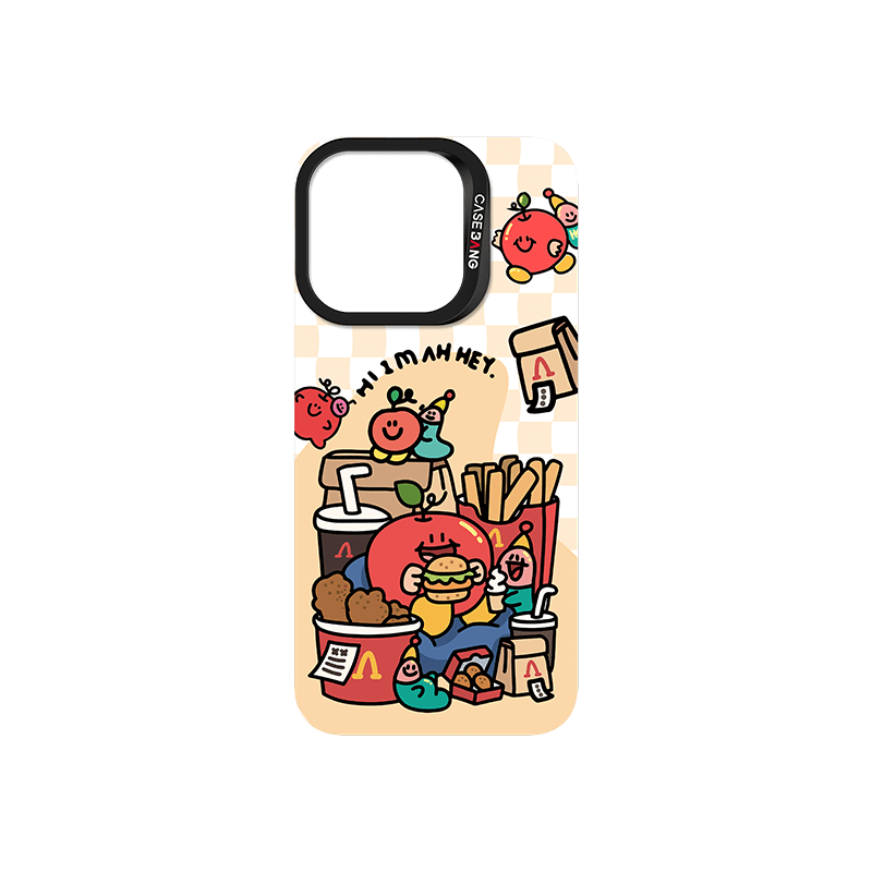 CaseBang iPhone 16 / Back Cover Let's Eat Imagisnap