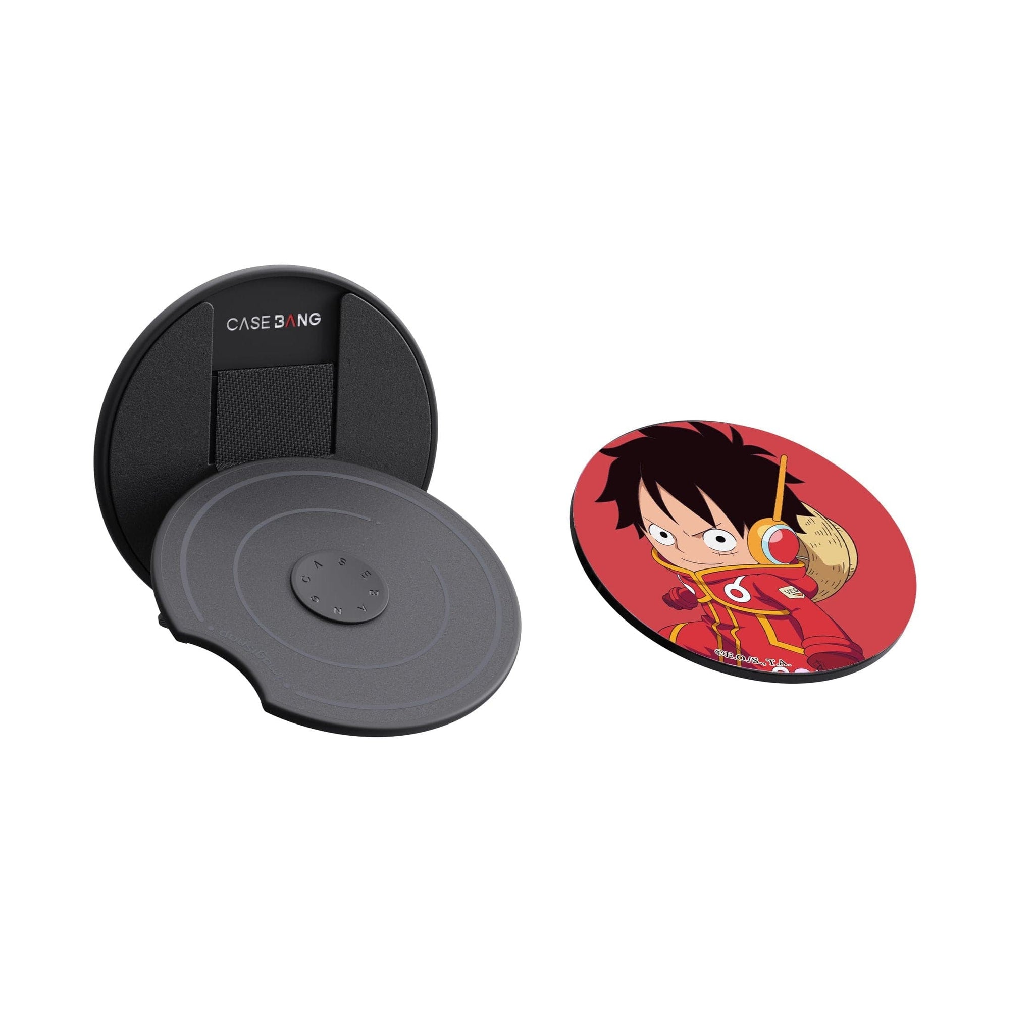 CaseBang Base Stand + Back Cover Luffy Magsafe Grip Stand