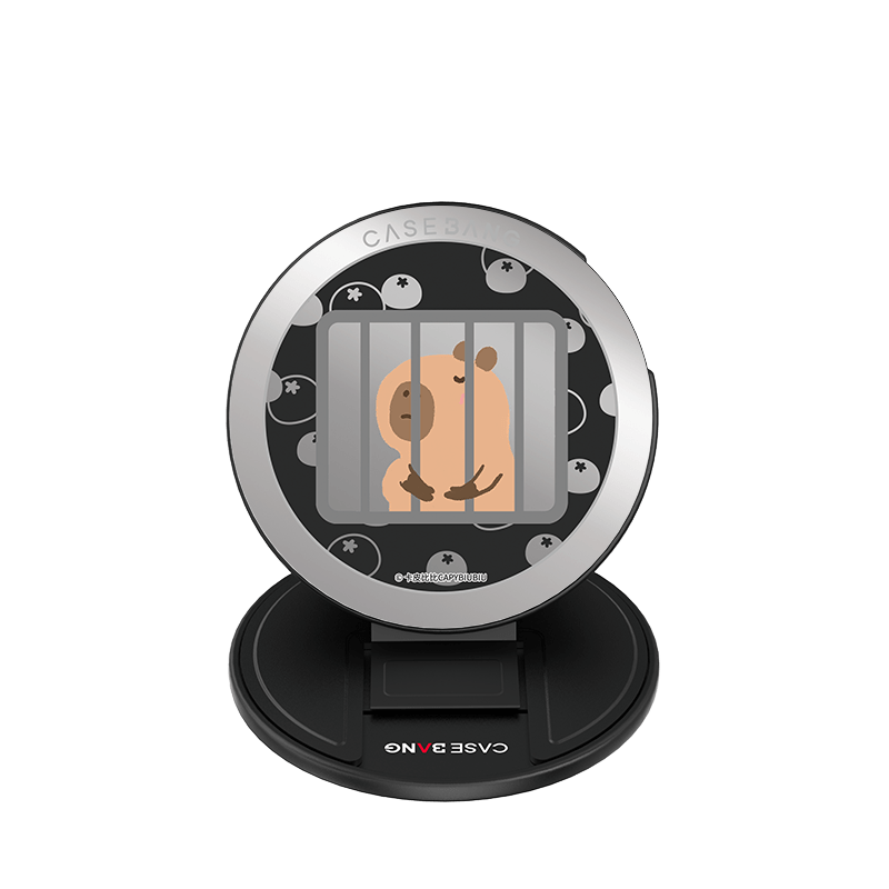 CaseBang Magsafe Grip Stand Capybara Series MagSafe Grip Stand Lonely Capybara / Base Stand + Back Cover Capybara Series MagSafe Grip Stand