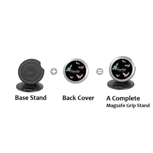 CaseBang Magsafe Grip Stand Dream Of Butterfly MagSafe Grip Stand Dream Of Butterfly MagSafe Grip Stand