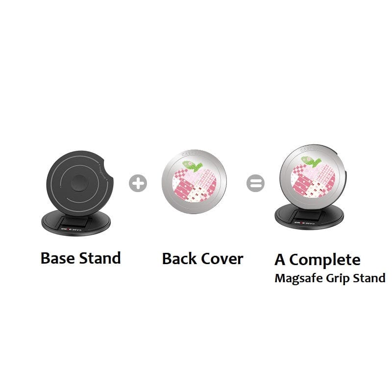CaseBang Magsafe Grip Stand Pinky Fruit MagSafe Grip Stand Pinky Fruit MagSafe Grip Stand