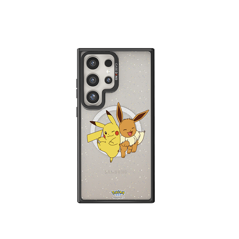 CaseBang Samsung S25 Ultra / Back Cover+Base Case PIKACHU&EEVEE Imagisnap