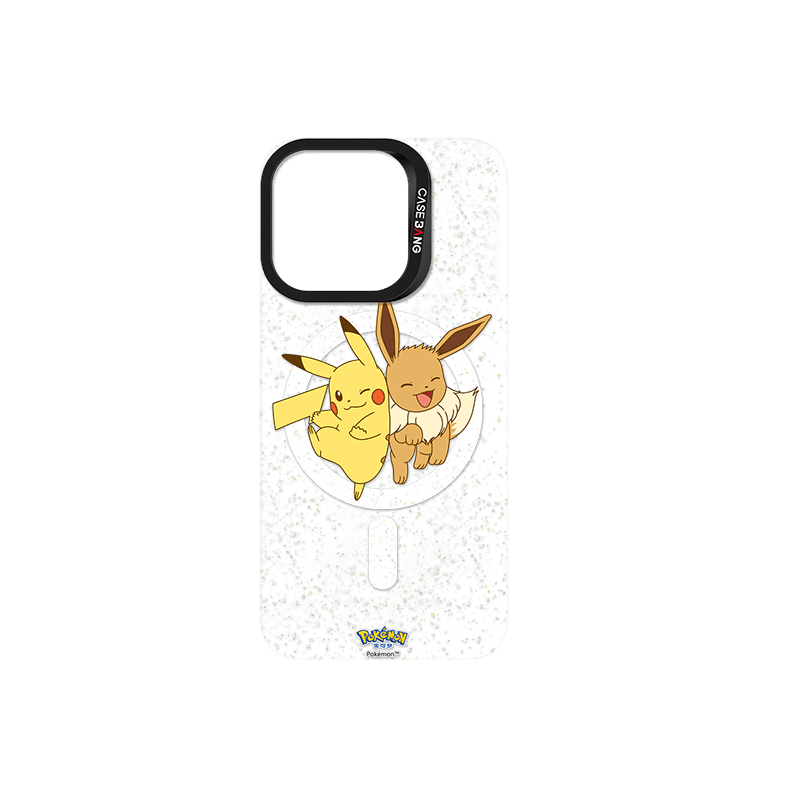 CaseBang iPhone 13 / Back Cover PIKACHU&EEVEE Imagisnap